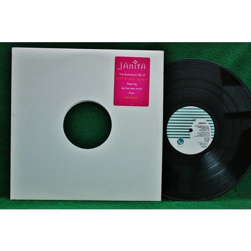 Janita - Getting Over (Downtown Mix) - 12” Promo Single - BAS 41189 - NM