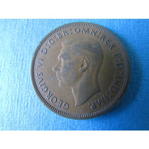 1940 GEORGE VI ONE PENNY FREE POST. (j) AAJ