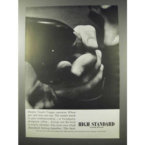 1965 High Standard Gun Ad - Master Touch