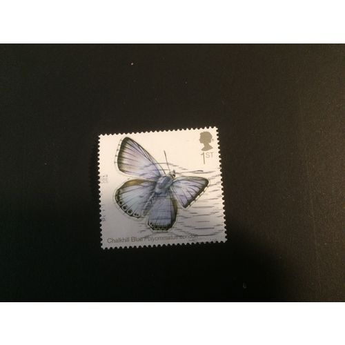 G.B. 2013 Butterflies Chalkhill Blue 1b