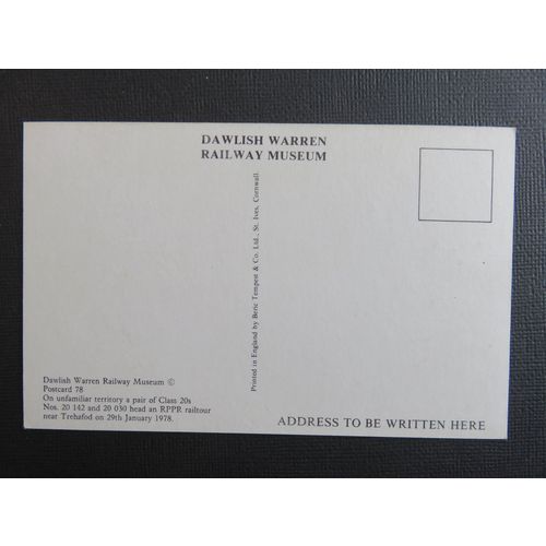 Dawlish Warren No.78 20142 & 20030 near Trehafod 1978 Postcard