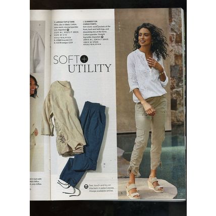 SOFT SURROUNDINGS APRIL 2020 WOMEN'S WEAR TOPS PANTS DRESSES CATALOG LOOKBOOK