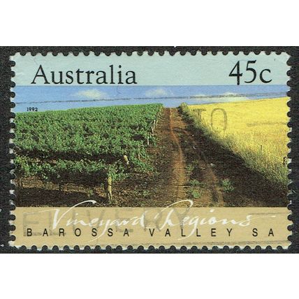 Australia 1992 Vineyard Regions 45c Multicoloured SG1349 GU