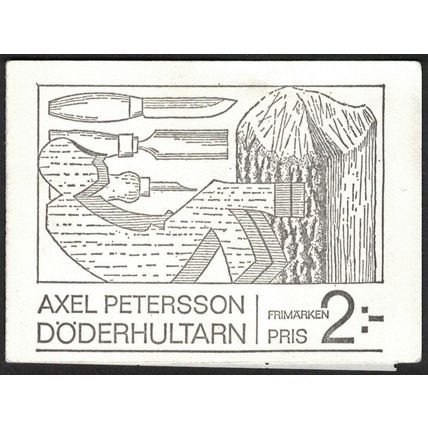 Sweden - Booklet: Facit #H213 Axel Pettersson "Döderhultarn"