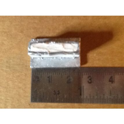 '1' Celebration Cake Silver 1:12th scale miniature