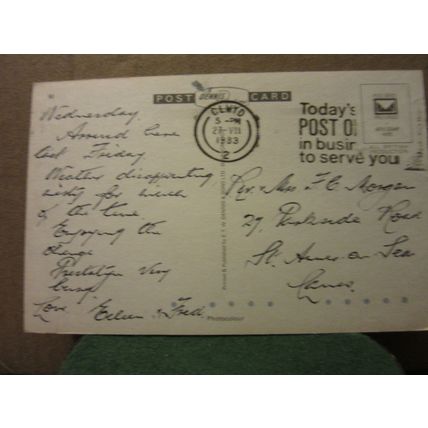 HIGH STREET, PRESTATYN, Flintshire used postcard by E T W Dennis 1983 pm =