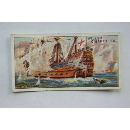 1911 Wills Celebrated Ships No. 48 The St. George