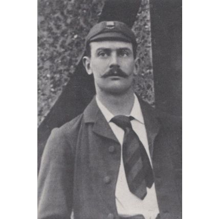 Charles Kortright Victorian Essex Bowler Cricket Postcard