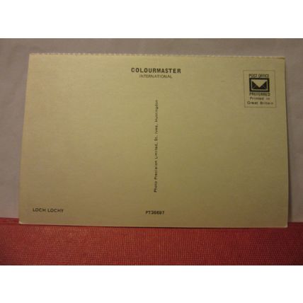 LOCH LOCHY, INVERNESS-SHIRE, SCOTLAND unused vintage postcard Colourmaster =