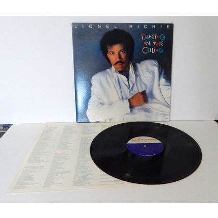 Lionel Richie Dancing on the Ceiling Vinyl LP Record Album 1985 Motown VG+