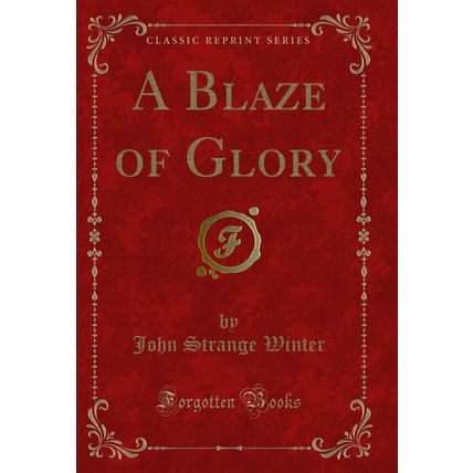 A Blaze of Glory (Classic Reprint)