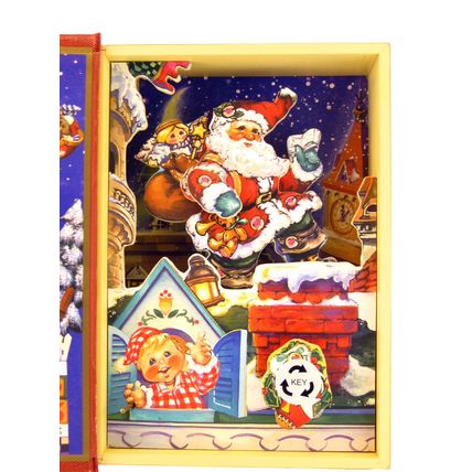 FESTIVITIES ENESCO SANTA BOOK ACTION MUSICAL 1999 (985708)