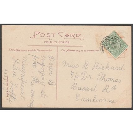 Morrab Gardens, Penzance, Cornwall, 1911 - Frith's Postcard
