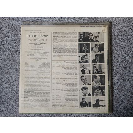Bob Booker and Earle Doud featuring Vaughn Meader – The First Family 1962 (LP)
