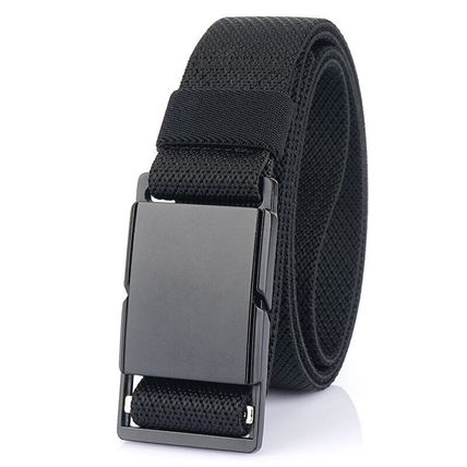 Metal buckle versatile casual denim fashion unisex outdoor waist belt