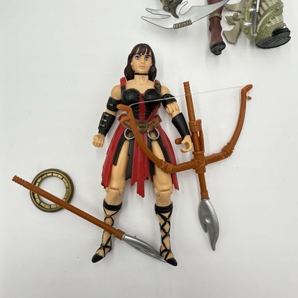 Vintage McFarlane Action Figurines Warriors Women Hero Figurines Lot 8 Pieces
