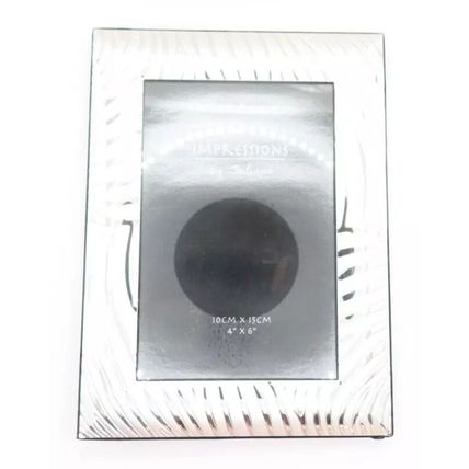 Widdops Animal Print Photo Frame Silver 20 CM Home Decor Picture Gift