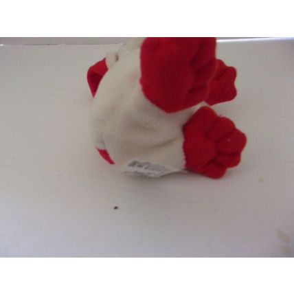 24K Beanie Boppers Special Effects Plush Christmas Frog 1997