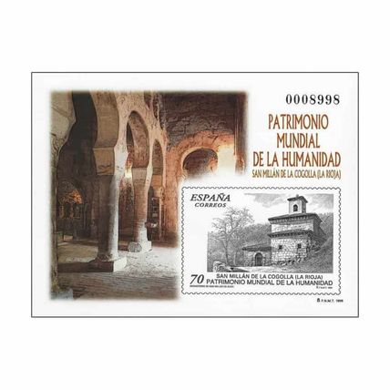 Spain 1999 [PAR] Proof. San Millán de la Cogolla (NS)