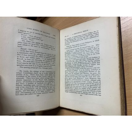 1902 "THE LIFE OF LORD RUSSELL OF KILLOWEN" R BARRY O'BRIEN ANTIQUE BOOK (P5)