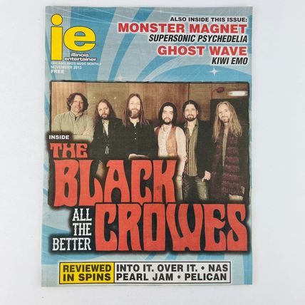 Illinois Entertainer November 2013 The Black Crowes Cover plus Local Guide IE