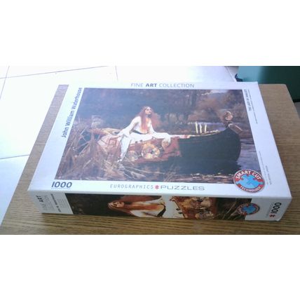 THE LADY OF SHALOTT by John William Waterhouse Jigsaw 1000 Piece) Pomegranate