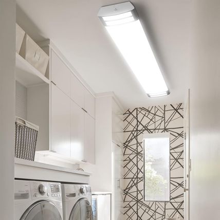 ANTLUX 4FT LED Flush Mount Puff Lights, 40W 4500LM, 4000K Neutral White, 48 Inch