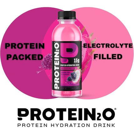 Protein2O 15G Whey Protein Isolate Hydration Drink, 350Mg of Electrolytes, Vitam