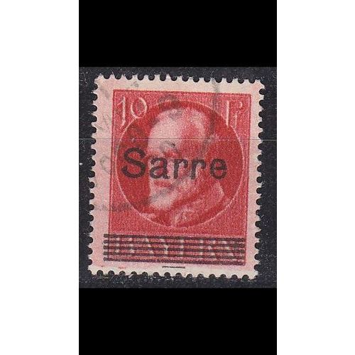 GERMANY Saar [1920] MiNr 0019 ( O/used )