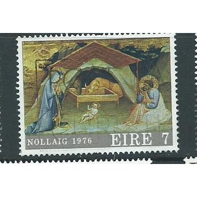 Ireland stamps sg401 sg 401 used christmas 1976 b