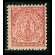 682 2c Massachusetts Just Clears MNH M07100