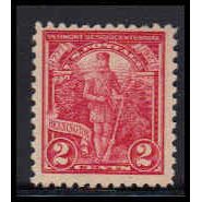 643 2c Vermont Just Clears MNH O0929
