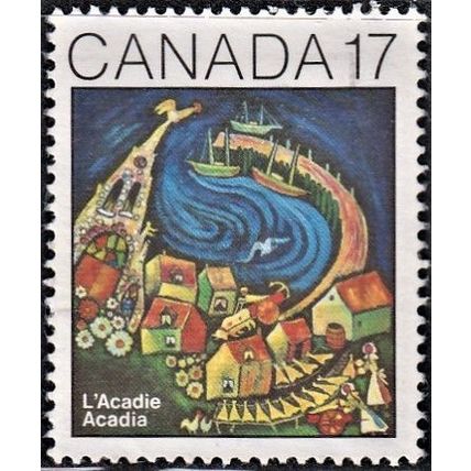 CANADA, 1981 17c Acadian Congress, SG 1021 (Scott #898), used