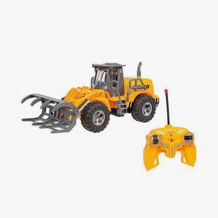 Big Kids Construction 1:30 RC Motorized Log Grabber Wheel Loader