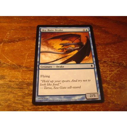 Magic the Gathering, MTG, 9-cards, 1993-2009, SKY RUIN DRAKE