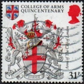1984 500th Anniversary of College of Arms 31p. City of London. Very Fine Used