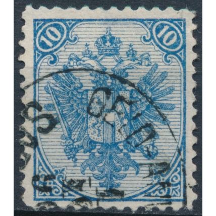 Eagle: 10k P11½ Tiny wmk - Bosnia Herzegovina 1895 - FH - MiNr 5 II