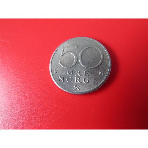 1981 NORWAY FIFTY ORE FREE POST. AQ