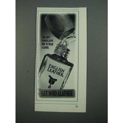 1996 English Leather Cologne Ad - Most Provocative