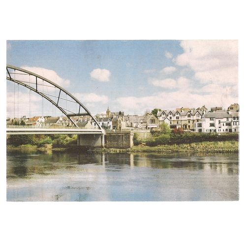 BONAR BRIDGE, SUTHERLAND..unused vintage BLANK greetings card