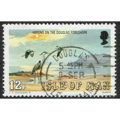 Isle of Man 1983 Sea Birds 12p Multicoloured SG238 FU