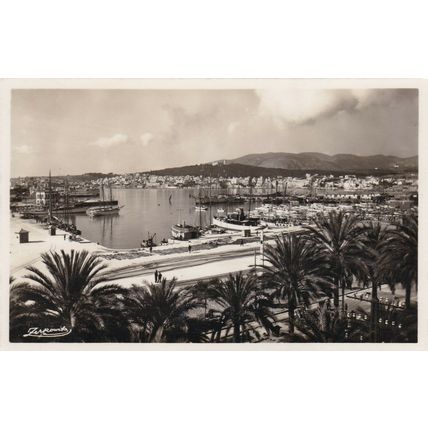 Mallorca Puerto Hacia Bellver Spain Postcard Unused VGC