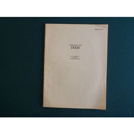 Fantasia on "Dixie" by Carmen Dragon - Concert Band - Full Score