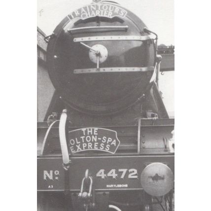 Flying Scotsman Train at Manchester Museum of Science & Industry 1985 Postcard