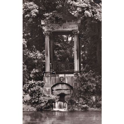 Donaueschingen Quellentempel German Real Photo Postcard