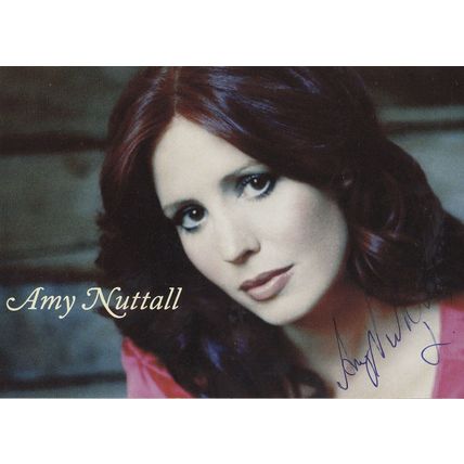 Amy Nuttall Emmerdale Downtown Abbey Hand Signed Photo