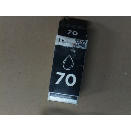 GENUINE Lexmark 70 BLACK INK CARTRIDGE 12A1970 Lexmark Compaq Printers