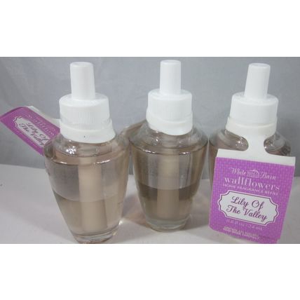 3 bulbs Bath & Body Works Wallflower Refill Bulb Lily Of The Valley