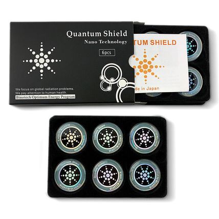 Round Anti-Radiation EMFs Anti fatigue All Home Devices Quantum Energy 2 Pack