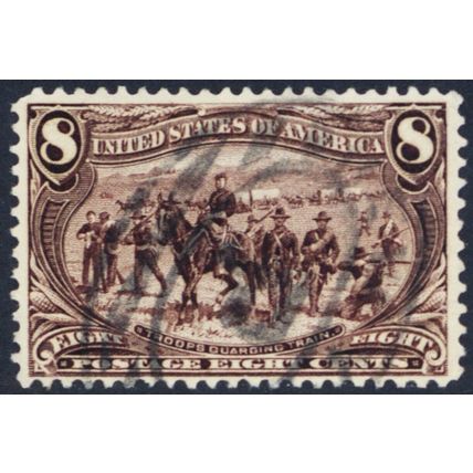 289, Used VF 8¢ Trans Mississippi - Stuart Katz